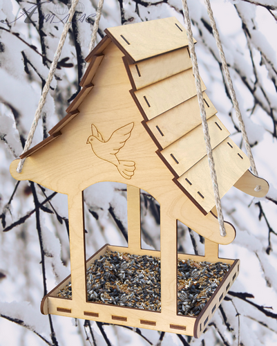 Годівничка № 10 з Голубом 22 х 19 х 27 см AS-4305 фото 3