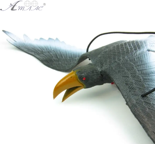 Іграшка гумова на підвісі Ворон 36 см  11532 фото 2