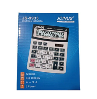 Калькулятор JOINUS JS-9933 настольный 160 х 205 мм  12разрядов, 2 питания