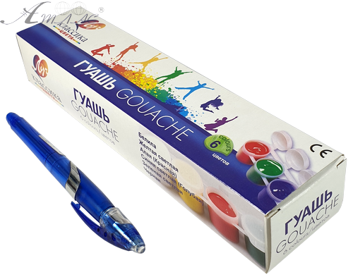 Гуаш набір Луч "Класика"  6 кольорів 20мл  21С1375-08 фото 2