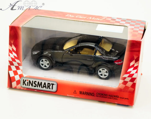 Машинка Kinsmart Mersedes-Benz SLK-Class чорна  KT5095W