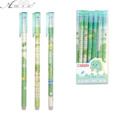 Ручка Пиши-Стирай Dinosaur 0,38 мм Синя MP-2323