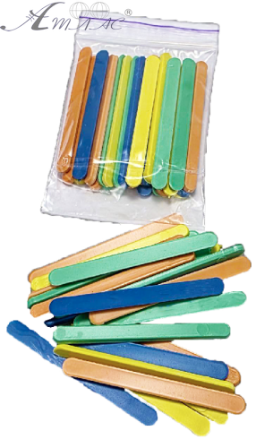 Палички рахункові в ПАКЕТІ 6см  AS-0101