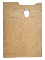 Палітра № 36 дерево, промаслена, прямокутна 42 х 30 см AS-4986