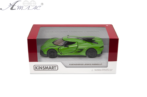 Машинка Kinsmart Koenigsegg Jesko Absolut металл KT5473W фото 2 Машинка Kinsmart Koenigsegg Jesko Absolut металл KT5473W фото 2