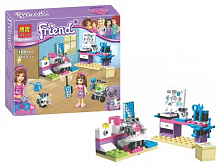 Іграшка Конструктор Friends Творча лабораторія Олівії 100 деталей  10602