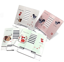 Підставка для книг металева Тварини мікс  555-5