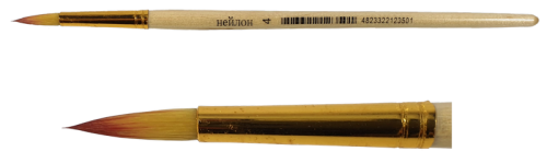 Кисть нейлон Круглая № 4 JO *7832 Кисть нейлон Круглая № 4 JO *7832