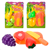 Іграшка набір Овочі на липучках з ножем та дошкою  0810-1-2-3