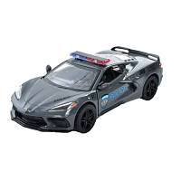 Машинка Kinsmart Chevrolet Corvette 2021 год Police  KT5432WPR