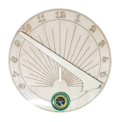 Игрушка Часы солнечные Гномон с компасом 25 х 15,5см AS-7183 фото 2