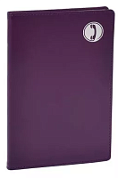 Телефонна книга LEO 111 х 117 мм 112 арк фіолетова 251403