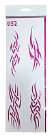 Трафарет для декора мягкий, самоклеящийся №  052  ТМ-052