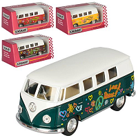 Машинка Kinsmart WV BUS T1 Hippie car 1962 год  KT5060FW