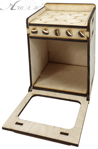 Меблі для ляльок типу Барбі - Газова піч 10 х 11 х 14 см AS-4018, F-0206 фото 2