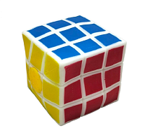 Игрушка антистресс Сквиш Кубик-Рубик 5х5 см мягкий  25-7-225