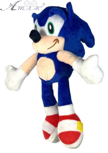 Игрушка мягкая Ежик Соник 27 см. 04281 фото 2 Игрушка мягкая Ежик Соник 27 см. 04281 фото 2