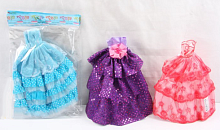 Іграшка Одяг для ляльок Плаття рожеве 24 см 2204-35