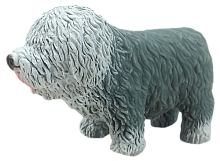 Іграшка Силіконова тягнучка собака комондор 8 см 07149