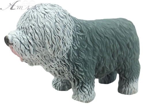 Іграшка Силіконова тягнучка собака комондор 8 см 07149