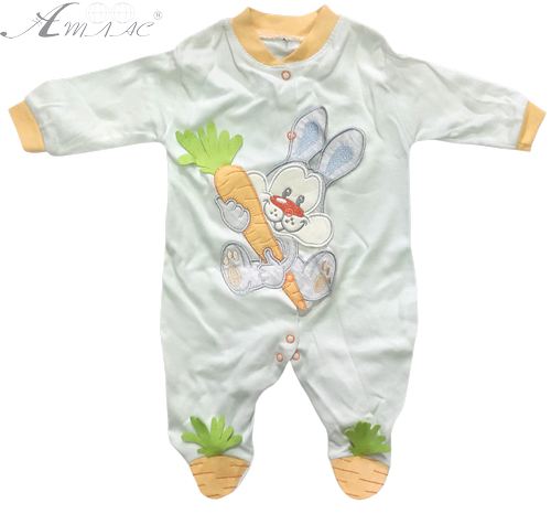 Комбінезон білий Midirik заєць р.56-68 11591