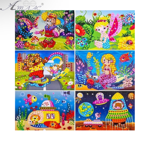 Мозаика по номерам MSK микс картинок 13-127 фото 2 Мозаика по номерам MSK микс картинок 13-127 фото 2