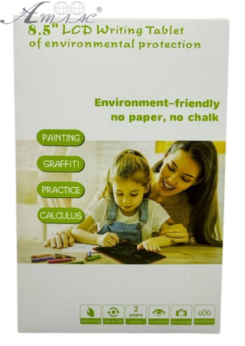 Игрушка Планшет рисуешь и стираешь кнопкой 22х14см 06162 фото 2 Игрушка Планшет рисуешь и стираешь кнопкой 22х14см 06162 фото 2