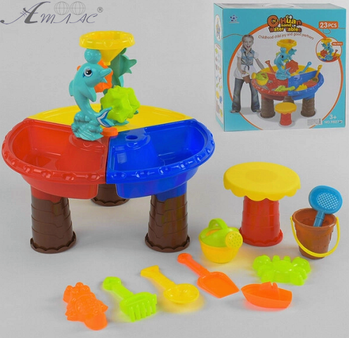 Іграшка Набір Стіл - пісочниця Spark 23 предмета  9827