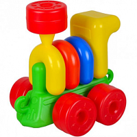Іграшка Пластикова Паровозик розбірний 25 х 25 см ИП01.000
