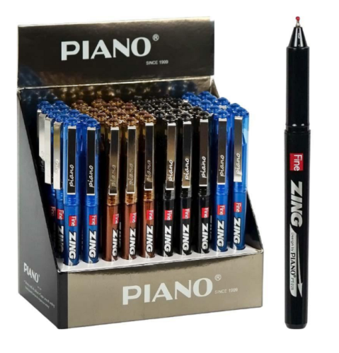 Ручка шариковая Piano Zing Синяя  PТ-225