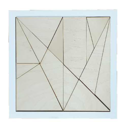 Игрушка развивающая Остомахион Стомахион Квадрат НЕ Окрашенный AS-7175