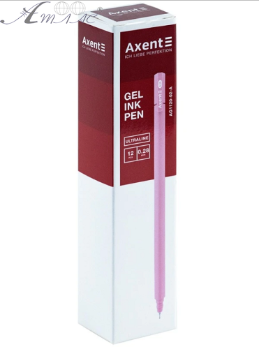 Ручка гелева Axent Ultraline 0.28 мм синя AG1120-02-А фото 2 Ручка гелева Axent Ultraline 0.28 мм синя AG1120-02-А фото 2