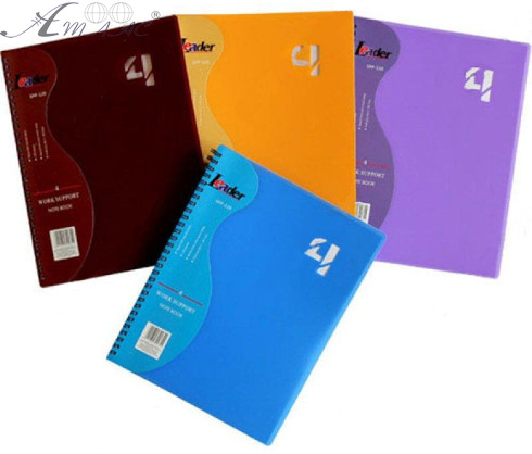 Блокнот-спіраль із розподілювачами А4 пластикова обкладинка 180 л SPP-180