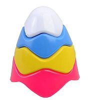 Іграшка Пластикова Піраміда Хвиля № 1 10х13 см Bamsic  1804