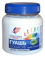 Гуашь Луч Белила Титановые 240 мл 30С1815-08 