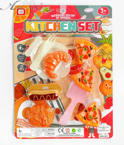 Іграшка Набір продуктів ласощі на липучках 6886-2 Іграшка Набір продуктів ласощі на липучках 6886-2