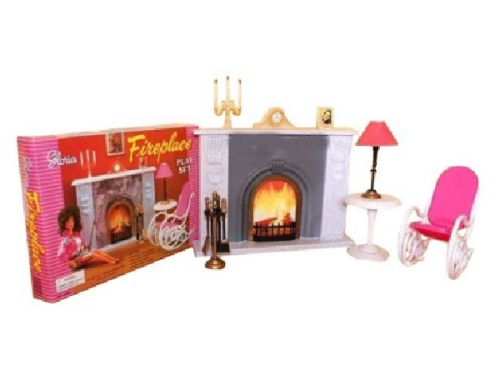 Игрушка Кукольная Мебель набор Gloria Камин в гостинной  96006  фото 2