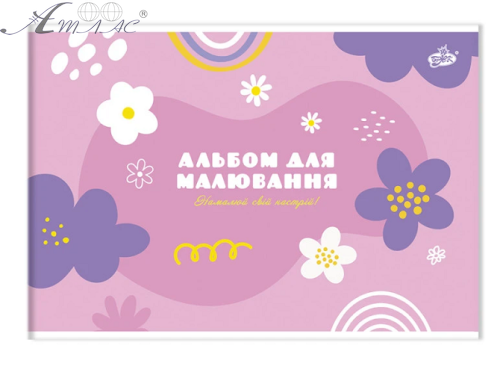 Альбом для малювання скоба Бриск  8 аркушів  16837 фото 3