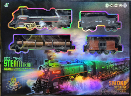 Игрушка Железная дорога STEAM TRAIN длина пути 360см  2670 