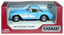 Машинка модель Kinsmart, Chevrolet Corvette 1957 рік KT5316W
