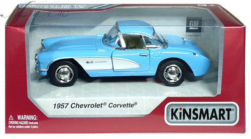Машинка Kinsmart Chevrolet Corvette 1957 год KT5316W