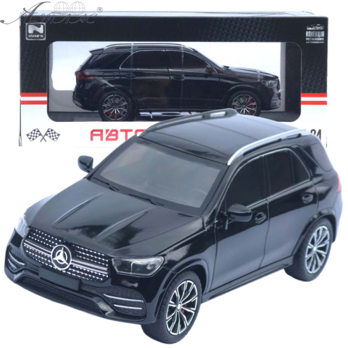Машинка Автоексперт Mercedes-Benz GLE V167 чорна 20см двері світло звук 9775-15