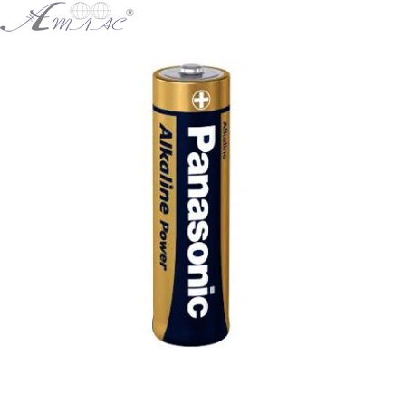 Батарейка пальчикова AA LR6 Panasonic Alkaline Power 1шт 01.2032г  10221