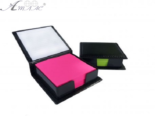 Бумага для заметок с липким слоем 76*76мм Желтая в Футляре 09126 Бумага для заметок с липким слоем 76*76мм Желтая в Футляре 09126