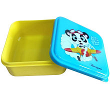 Ланчбокс Bourgeois Панда 490 мл 12*12*5,5 см  46086-6