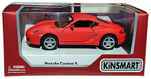 Машинка модель Kinsmart, Porche Cayman S KT5307W