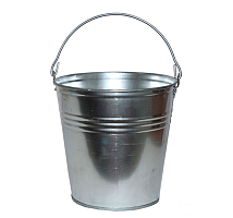Декоративное Ведерко оцинкованное 7,5см  14110