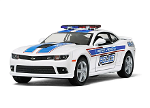 Машинка Kinsmart Chevrolet Camaro 2014 год Police  KT5383WFR 