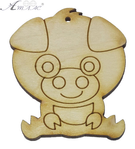 Фігурка фанерна - Порося № 11 з великою головою 52 х 60 мм з магнітом AS-4812, В-0361 Фігурка фанерна - Порося № 11 з великою головою 52 х 60 мм з магнітом AS-4812, В-0361