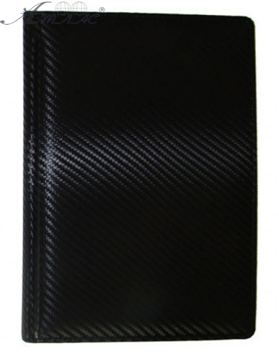 Щоденник недатований A6 Бріск Carbon, чорний 3В-15